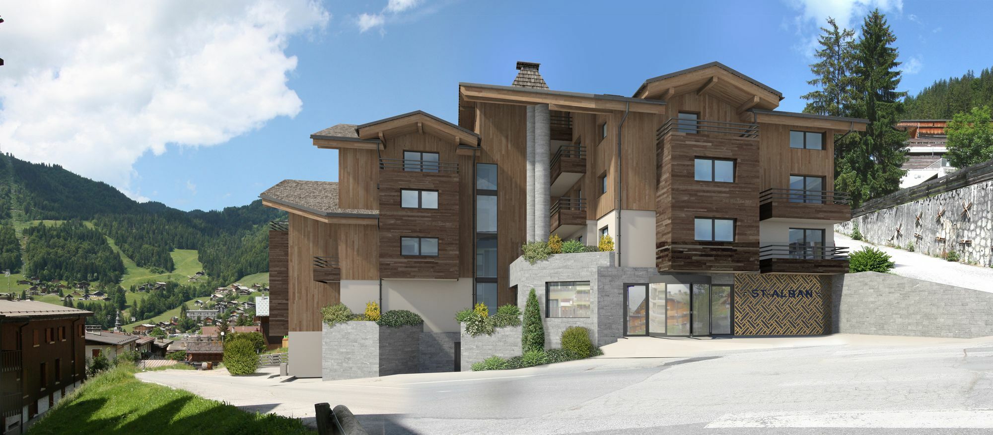 St-Alban Hotel & Spa La Clusaz Exterior foto